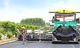 福格勒超级2100-3 L摊铺机在广西南宁外环高速的施工应用