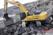 力士德48.5吨挖掘机黑龙江大显身手