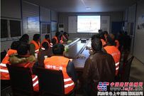 中铁一局桥梁公司康泰路桥箱梁大体积混凝土梁浇筑完成