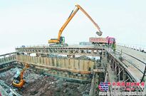 黑龙江：木兰松花江公路大桥建设火热