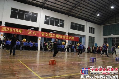 玉柴集团举办女职工“三八”节趣味比赛