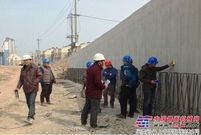 徐州市质检处对西三环4标地道现场进行专项检查