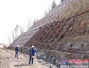 陕西省铜旬高速公路4标施工忙