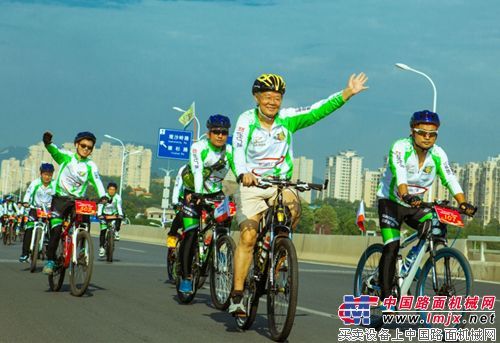 山河智能：从董事长到一线员工都爱骑车