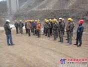 陕西铜旬高速公路四标紧抓安全不松懈