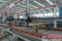 陕建机械建设钢构承揽国家重点项目——三星工业园配套工程建设