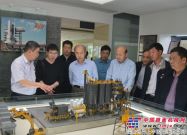 中国科技咨询服务中心领导到铁拓机械考察调研