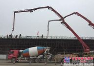 徐州市西三环4标浇筑箱梁抢进度