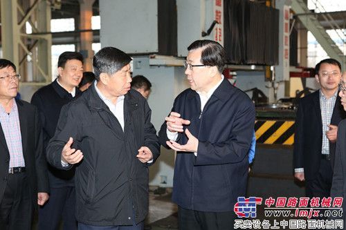 烟台市委书记张江汀一行领导视察方圆集团