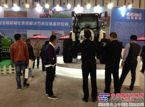 山東常林集團全套農業裝備與解決方案亮相南京農機展