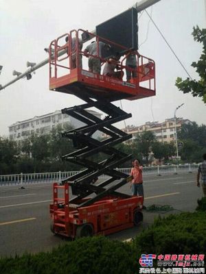 星邦重工入駐江北水城 高空作業平台助力聊城建設