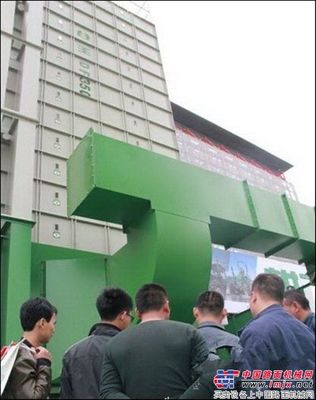 中联重科谷王DF350开创横混流联合烘干先例 