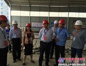 河南省质监站站长吴连民到开民高速二分部检查指导工作