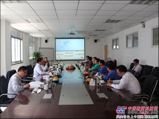 日立建机（上海）新任总经理走访合肥中建