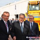 波兰总统科莫罗夫斯基参观柳工锐斯塔公司展台