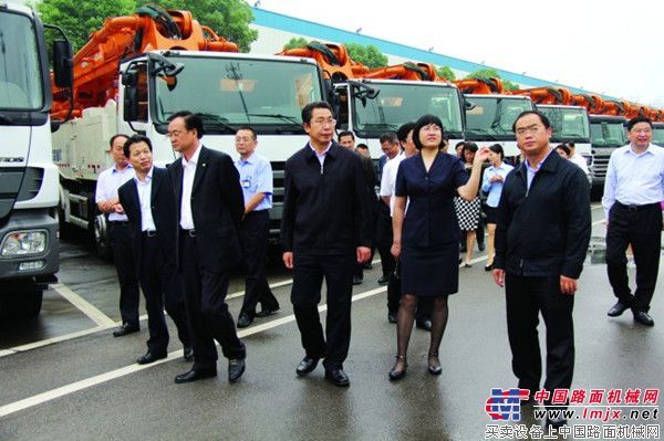 国家知识产权局调研中联重科