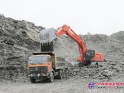力士德高效蓄能挖掘機亮相內蒙古煤礦區