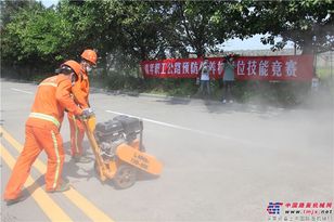 闽科设备助力泉州市公路养护职工职业技能竞赛