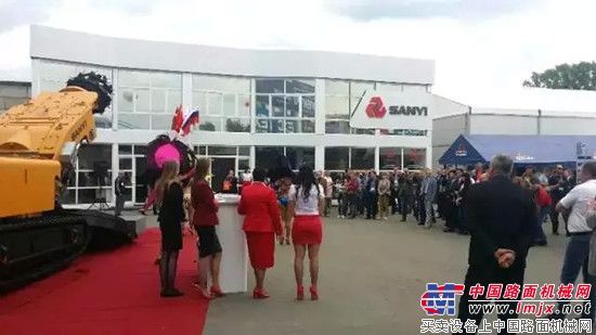 三一国际俄罗斯展会收获五千万意向订单