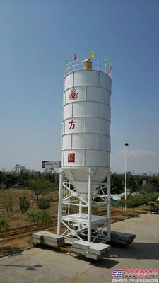 方圆集团ZSC200T分体式水泥仓顺利推广倍受青睐