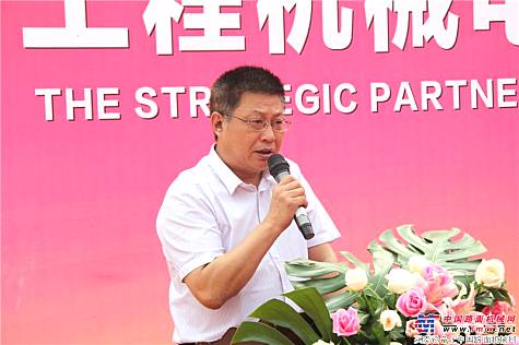 中国工程机械工业协会挖掘机械分会秘书长李宏宝