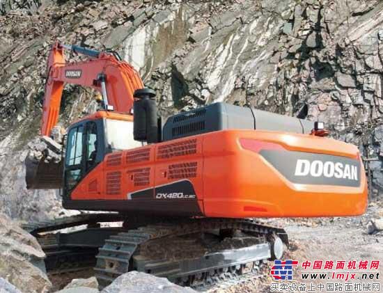 斗山DX420LC-9C挖掘机——矿山全能战士 