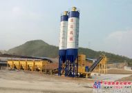 信达机械WBS700稳定土厂拌设备落地赣州