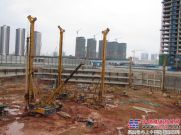 徐工XRS1050旋挖钻机群助力亚洲最大地铁站建设