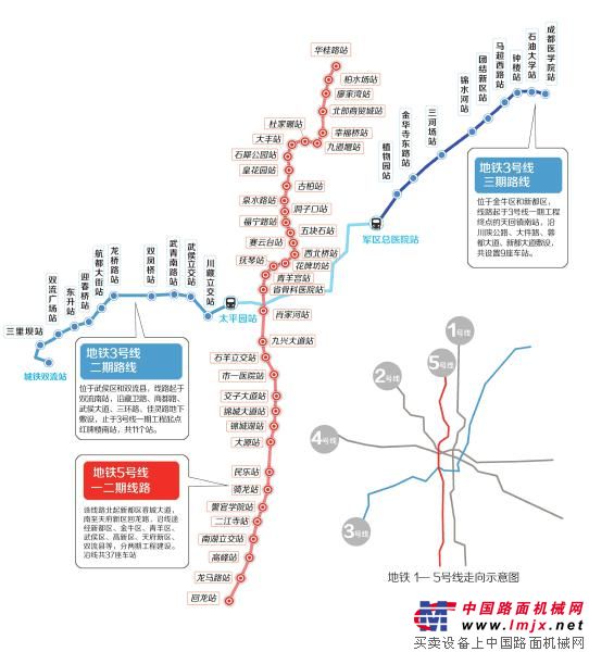 四川：成都地铁3号线二、三期工程将于年内开工
