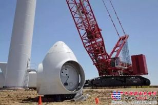 馬尼托瓦克履帶起重機助力大型風力發電場施工