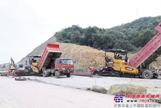 开辟西施故里新通道——徐工成套道路机械助力诸暨“换装”