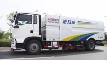 中國重汽華威T5G大噸位單發動機洗掃車研製成功