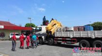 徐工南美项目 首批198台设备顺利抵达委内瑞拉港口