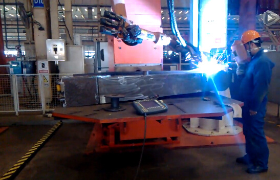 徐工機器人焊接過程