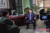 陝汽控股董事長袁宏明接受中央電視台專訪