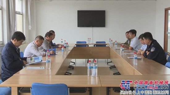 山东省交通运输厅有关领导来方圆集团检查道路交通运输安全措施落实情况