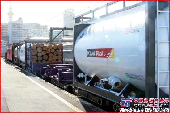 中国中车千辆铁路货车在新西兰集结