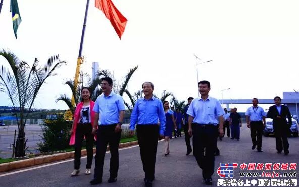 王民董事长视察徐工巴西：徐工巴西要成为中国制造走出去的国际化样板和标杆！