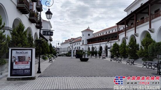 市场新开拓 星邦25米曲臂入驻危地马拉最大商业街