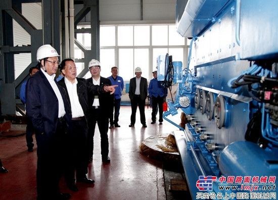 中国中车董事长崔殿国到南车玉柴考察