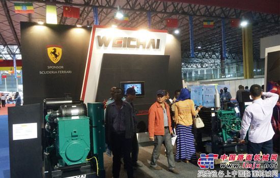 濰柴發電機組亮相2015（非洲）中國商品、技術與服務展
