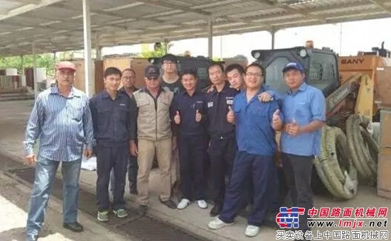 三一为参与委内瑞拉“三色项目”设备进行“体检”