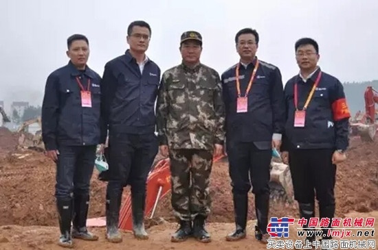 三一重机总经理向儒安 鼓励救援队坚守至最后一刻