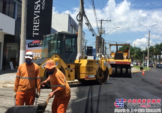 徐工设备参与巴西包索市政建设显风姿