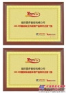 雷萨重机荣获“2015中国混凝土机械用户品牌关注度十强”及“2015中国搅拌运输车用户品牌关注度十强”