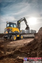 沃尔沃EW60E轮式挖掘机——高产作业的信赖之选