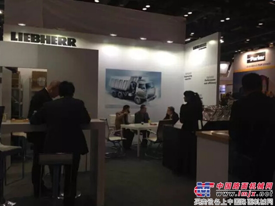 利勃海尔零部件事业部首次参加了中国国际内燃机及零部件展览会