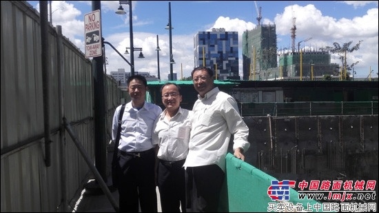陕建机械考察菲律宾工程机械市场