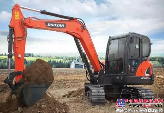 斗山DX60-9C新一代优选小吨位挖掘机