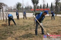 中交西筑公司组织开展三月学雷锋志愿植树活动